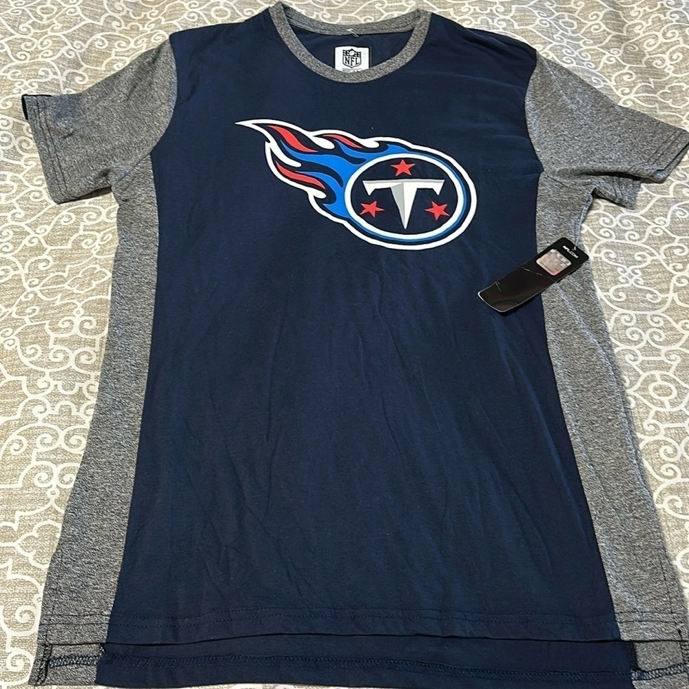 mens nfl tennessee titans football team shirt new sz m